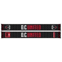 Black D.C. United 2024 Jersey Hook Scarf