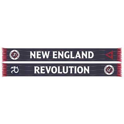 Blue New England Revolution 2024 Jersey Hook Scarf