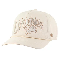 Men's '47 Natural Detroit Lions Wave Rope Hitch Adjustable Hat