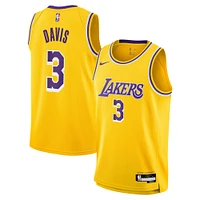 Youth Nike Anthony Davis Gold Los Angeles Lakers Swingman Jersey - Icon Edition