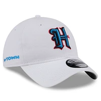 Men's New Era White Houston Texans Standard 9TWENTY Adjustable Hat