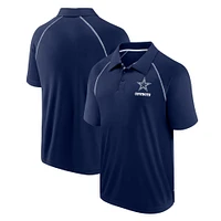 Men's Fanatics Navy Dallas Cowboys Making Waves Raglan Polo