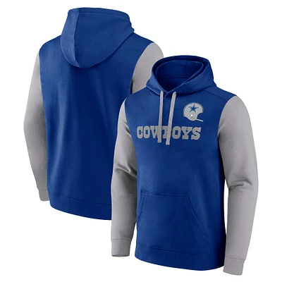 Men's Fanatics Royal Dallas Cowboys Fleece Pullover Hoodie