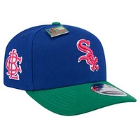 Men's New Era Royal/Green Chicago White Sox 2024 Big League Chew Flavor Pack 9SEVENTY Adjustable Hat