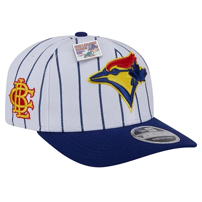 Men's New Era White/Royal Toronto Blue Jays 2024 Big League Chew Original 9SEVENTY Adjustable Hat