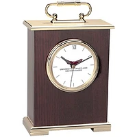 Gold Maryland Eastern Shore Hawks Carriage Clock