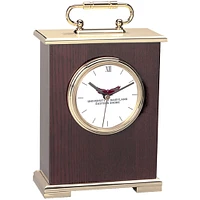 Gold Maryland Eastern Shore Hawks Carriage Clock