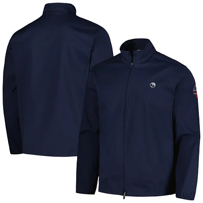 Men's Puma Navy Arnold Palmer Invitational Full-Zip Jacket