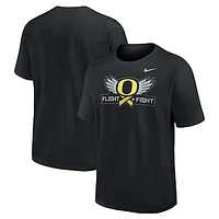 Men's Nike  Black Oregon Ducks Max 90 T-Shirt