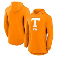 Men's Nike Tennessee Volunteers Lightweight Performance Long Sleeve Hoodie T-Shirt