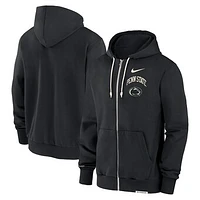 Men's Nike Black Penn State Nittany Lions On-Court Performance Full-Zip Hoodie