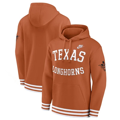 Men's Nike Texas Orange Longhorns Legacy Retro Pullover Hoodie