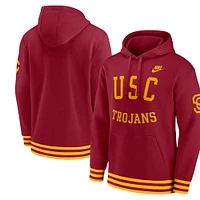 Men's Nike Cardinal USC Trojans Legacy Retro Pullover Hoodie