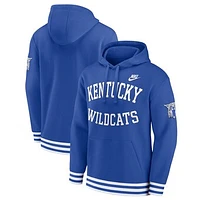 Men's Nike Royal Kentucky Wildcats Legacy Retro Pullover Hoodie