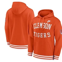 Men's Nike Orange Clemson Tigers Legacy Retro Pullover Hoodie