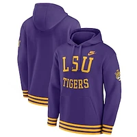 Men's Nike Purple LSU Tigers Legacy Retro Pullover Hoodie