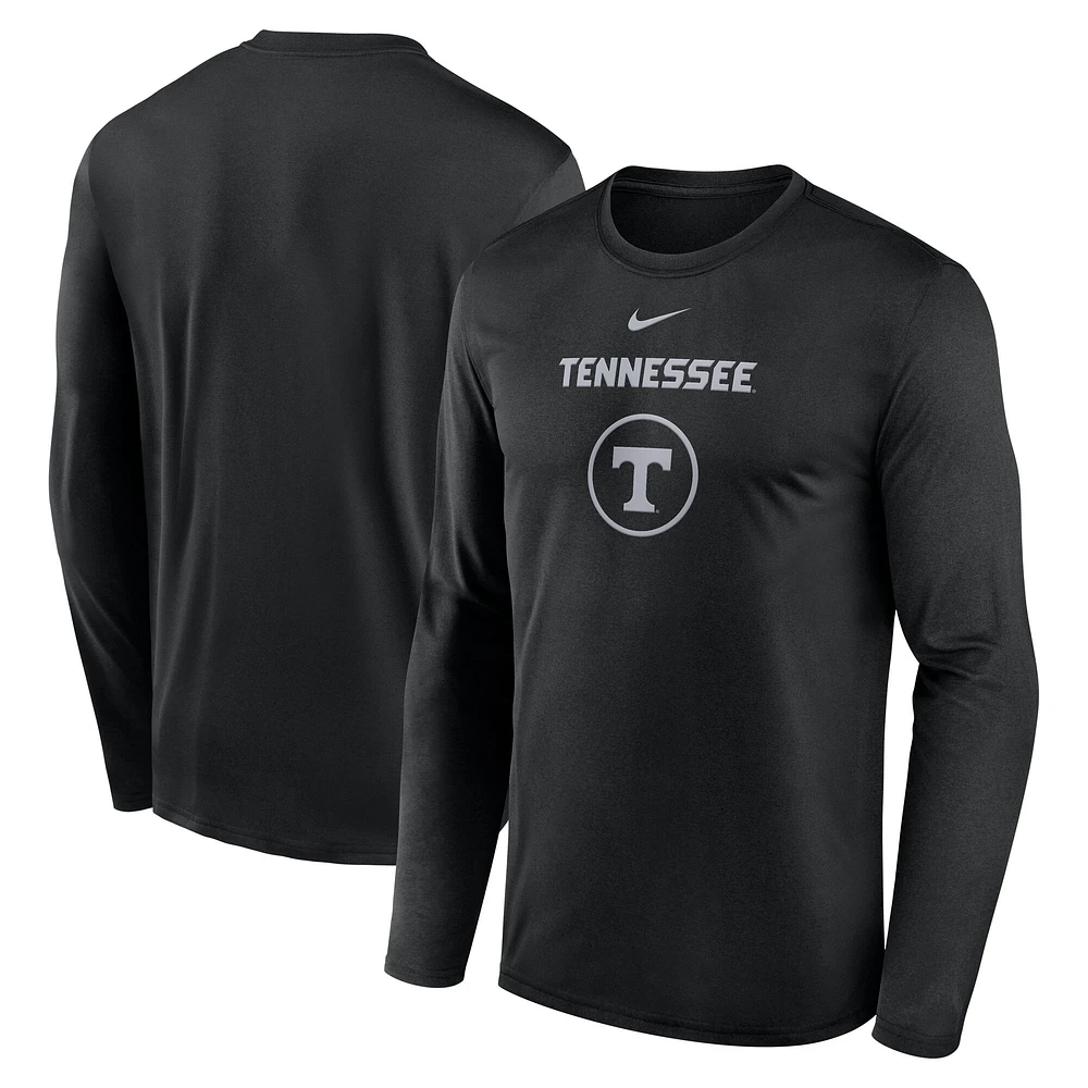 Men's Nike Tennessee Volunteers 2024 On-Court Basketball Practice Legend Performance Long Sleeve T-Shirt