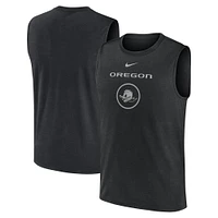 Men's Nike Black Oregon Ducks On-Court Basketball Practice Legend Sleeveless T-Shirt