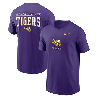 Men's Nike Purple LSU Tigers 2-Hit T-Shirt