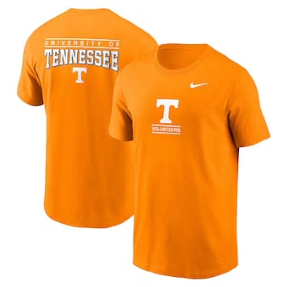 Men's Nike Tennessee Orange Volunteers 2-Hit T-Shirt