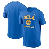 Men's Jordan Brand Blue UCLA Bruins Basketball Icon T-Shirt