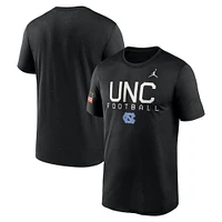 Men's Jordan Brand  Black North Carolina Tar Heels 2024 Military Appreciation Legend Performance T-Shirt