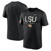 Men's Nike  Black LSU Tigers 2024 Military Appreciation Legend Performance T-Shirt