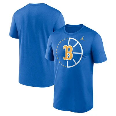 Men's Jordan Brand Blue UCLA Bruins Legend Basketball Icon Performance T-Shirt