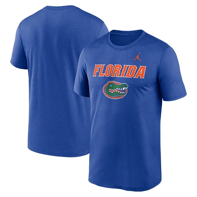 Men's Jordan Brand Royal Florida Gators Lockup Legend Performance T-Shirt