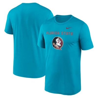 Men's Nike Turquoise Florida State Seminoles Lockup Legend Performance T-Shirt