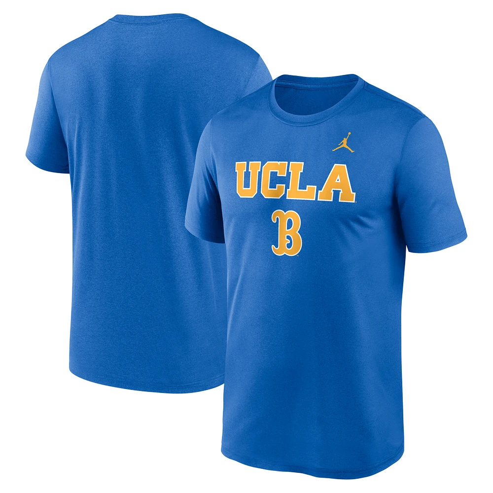 Men's Jordan Brand Blue UCLA Bruins Lockup Legend Performance T-Shirt