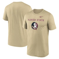 Men's Nike Gold Florida State Seminoles Lockup Legend Performance T-Shirt