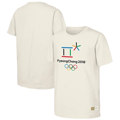 Men's  Natural 2018 PyeongChang Games Olympic Heritage T-Shirt