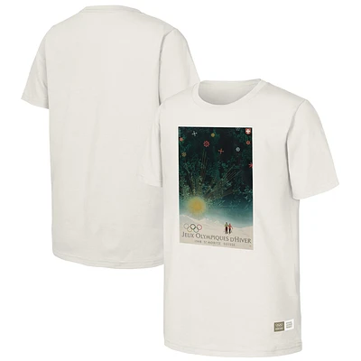Men's  Natural 1948 St. Moritz Games Olympic Heritage T-Shirt