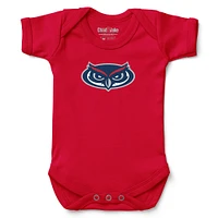 Newborn & Infant Chad Jake Red Florida Atlantic Owls Logo Bodysuit