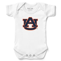 Newborn & Infant Chad Jake White Auburn Tigers Logo Bodysuit
