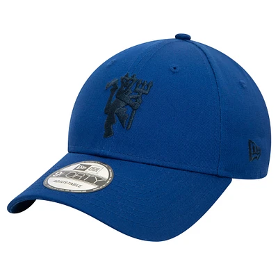 Men's New Era Blue Manchester United Seasonal 9FORTY Adjustable Hat