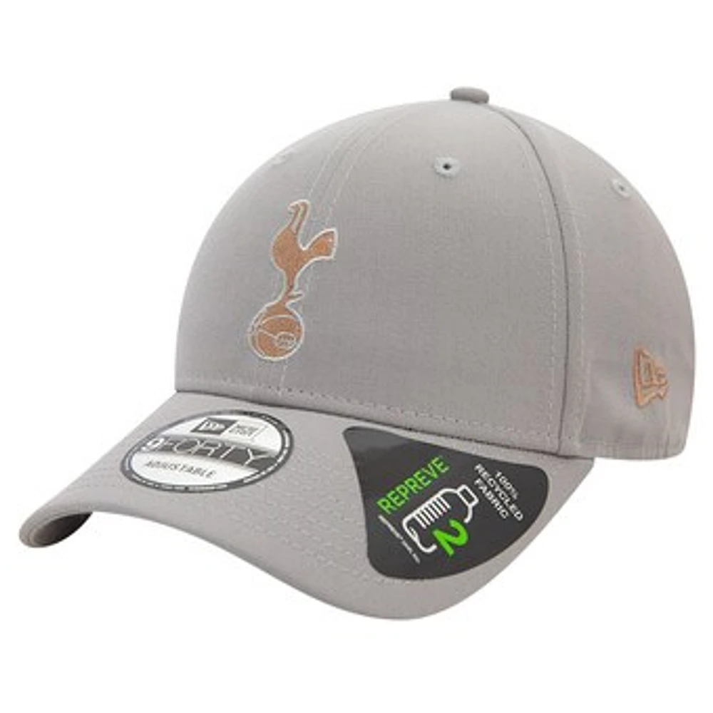 Men's New Era Gray Tottenham Hotspur Seasonal 9FORTY Adjustable Hat