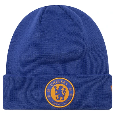 Men's New Era Blue Chelsea Seasonal Cuffed Knit Hat
