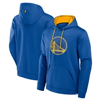 Men's Fanatics  Royal Golden State Warriors Reserve Defender Pullover Hoodie