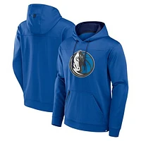 Men's Fanatics  Blue Dallas Mavericks Reserve Defender Pullover Hoodie