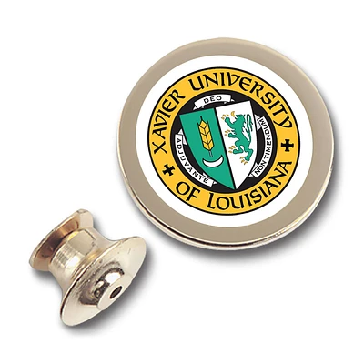 Gold Xavier University of Louisiana Gold Rush Lapel Pin
