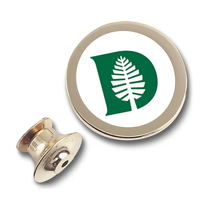 Gold Dartmouth Big Green Lapel Pin