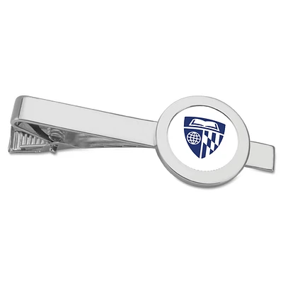 Silver Johns Hopkins Blue Jays Tie Bar