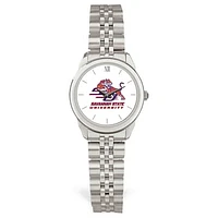 Women's Silver Savannah State Tigers Rolled Link Watch