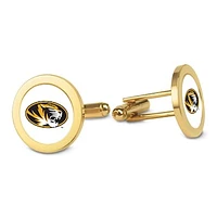 Gold Missouri Tigers Cufflinks