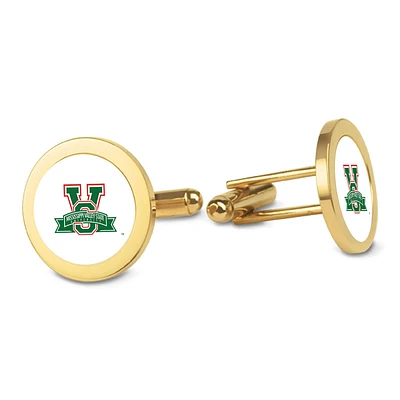 Gold Mississippi Valley State Delta Devils Cufflinks