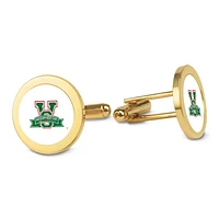 Gold Mississippi Valley State Delta Devils Cufflinks