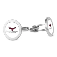 Silver Maryland Eastern Shore Hawks Cufflinks
