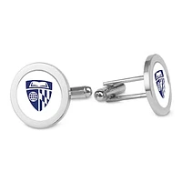 Silver Johns Hopkins Blue Jays Cufflinks